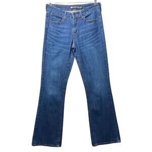 Levi's Demi Curve Bootcut Jeans Classic‎ Rise Dark Wash Denim Size 10/30
